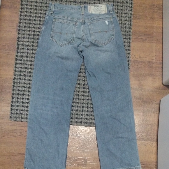 Polo by Ralph Lauren Light Blue Relaxed Kids Jeans - Picture 7 of 13